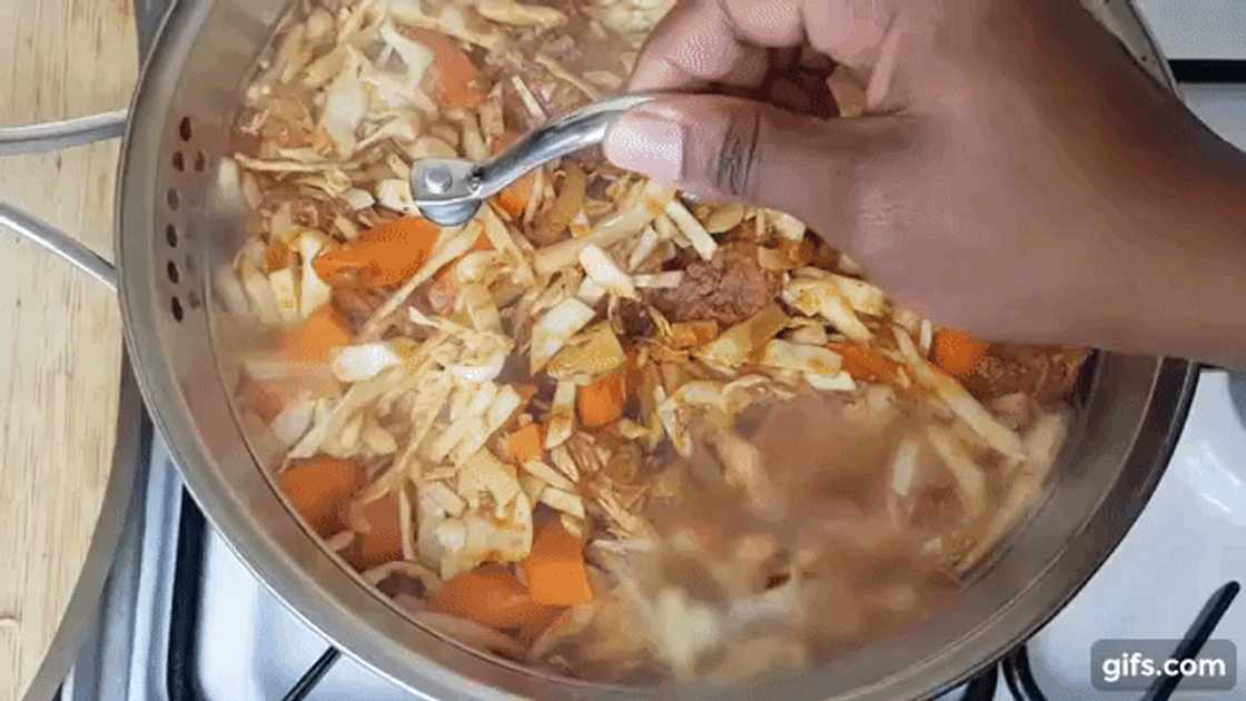 stewed cabbage