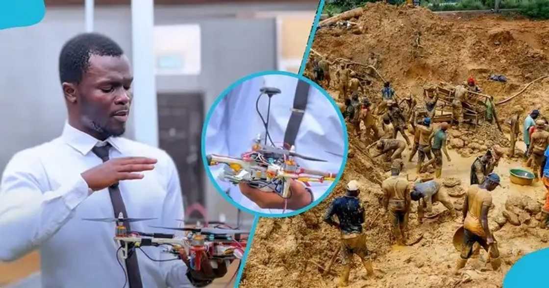 KNUST, ghana, final-year student, drone, galamsey, ai survellance, ai drone, galamseyers KNUST, ghana, final-year student, drone, galamsey, ai survellance, ai drone, galamseyers