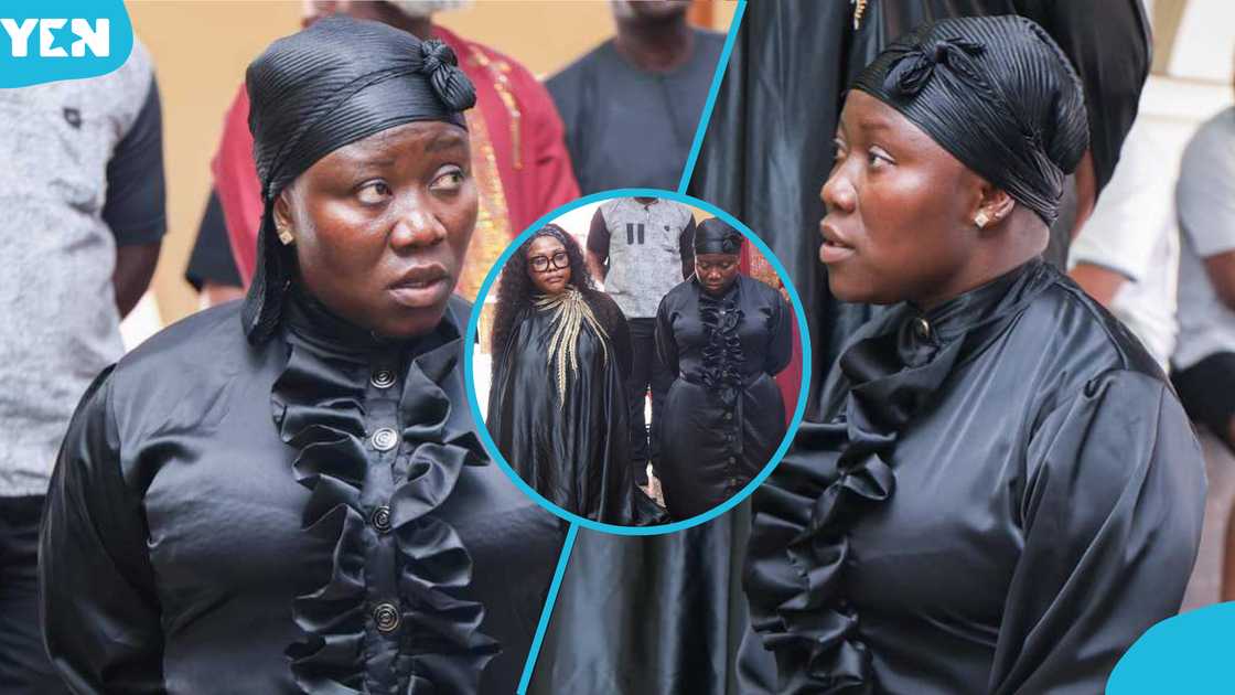 Afia Pokua prays to God for strength after Manhyia Palace rejects her apology to Otumfuo. Afia Pokua prays to God for strength after Manhyia Palace rejects her apology to Otumfuo.
