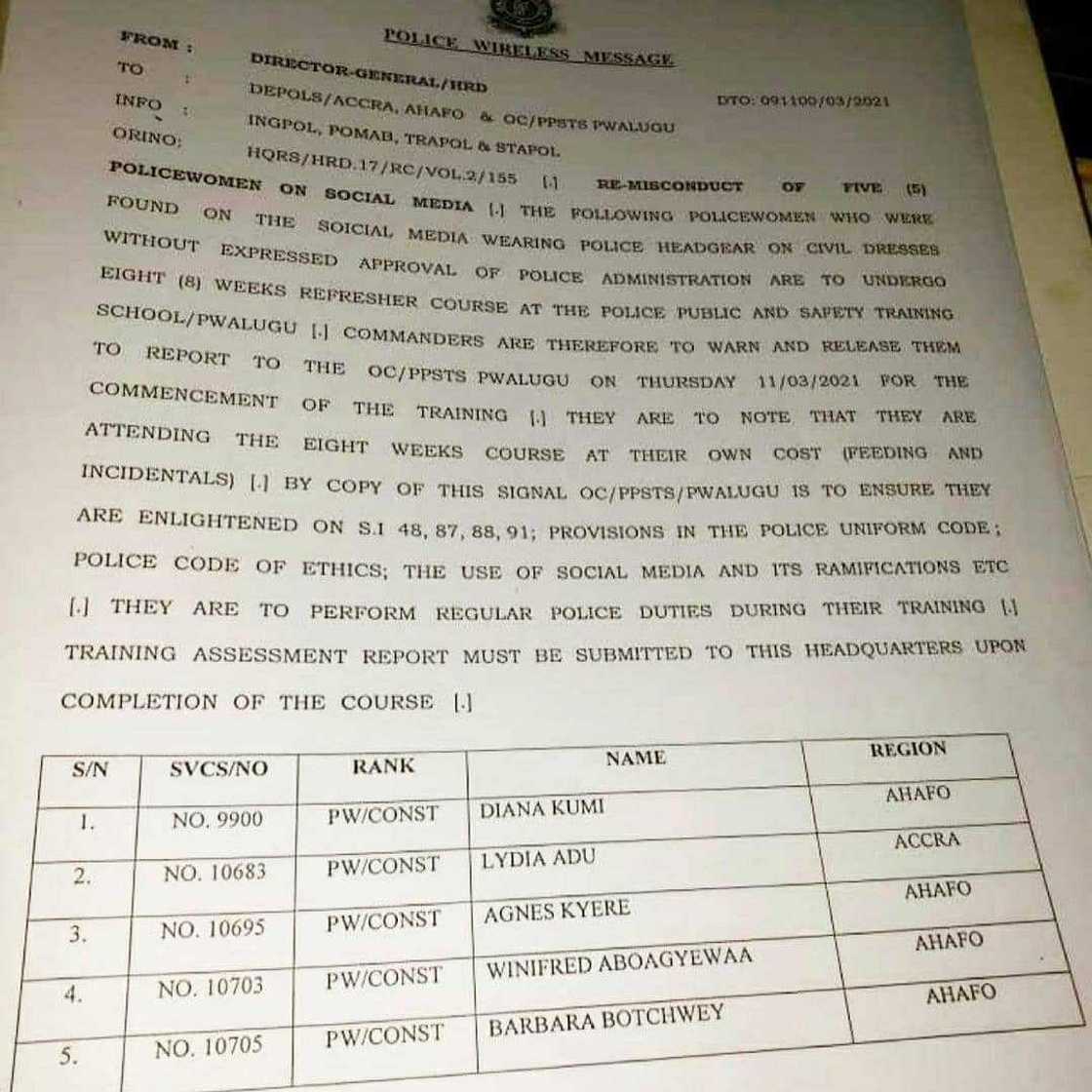 Police service punish police bride and colleagues in viral 'jama' wedding video Police service punish police bride and colleagues in viral 'jama' wedding video