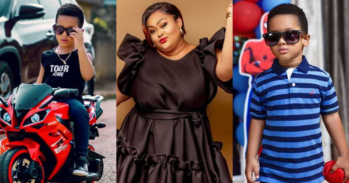 Vivian Jill: 7 Photos of Kumawood Actress’ son Alfie Showing how big he has grown