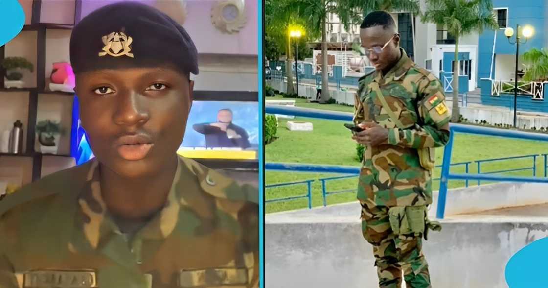 Young Ghanaian man shares his incredible journey to becoming a soldier Young Ghanaian man shares his incredible journey to becoming a soldier