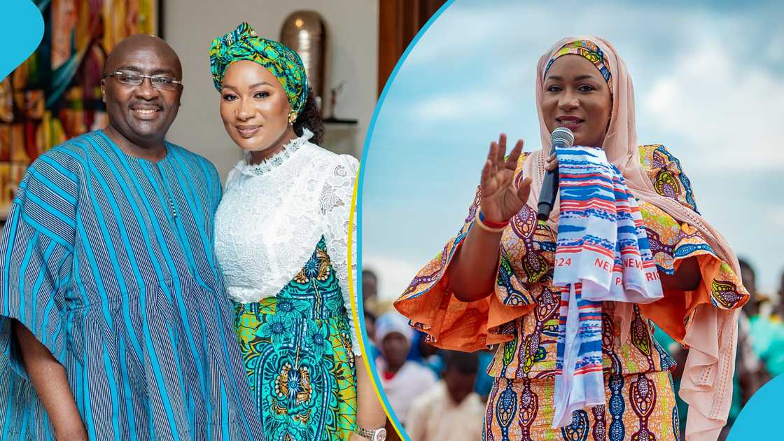 Mahamudu Bawumia, Samira Bawumia, 2024 Ghana election, Auntie Naa, Oyerepa FM, Roasted plantain