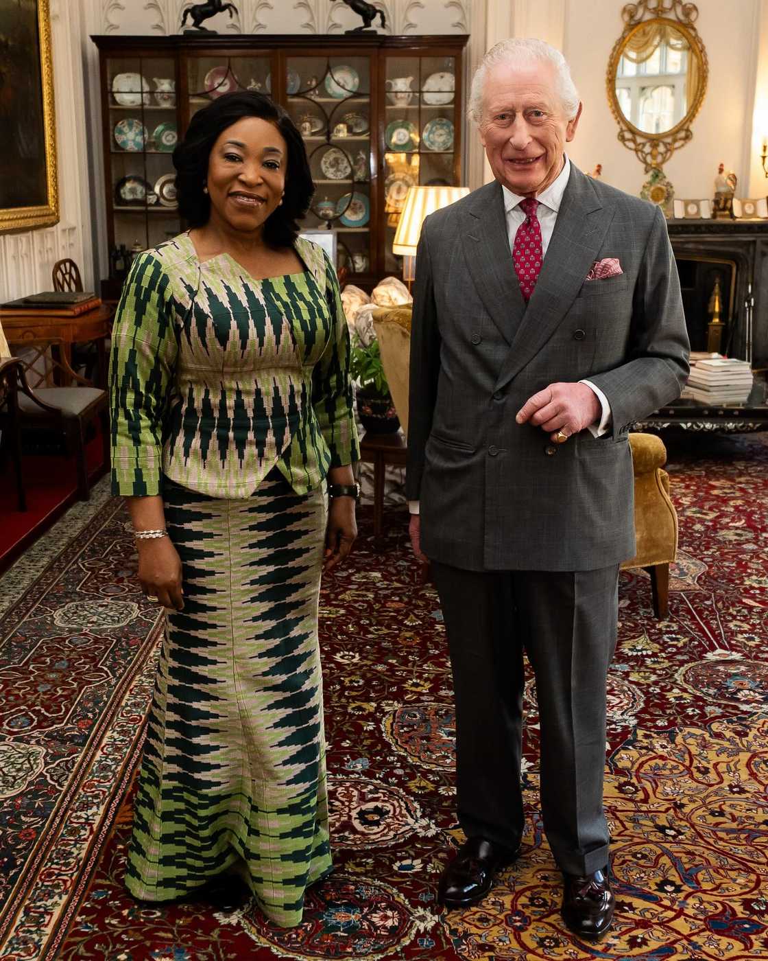 Windsor, Ghana, Shirley Ayorkor-Botchway, King Charles II, DJ Cuppy Windsor, Ghana, Shirley Ayorkor-Botchway, King Charles II, DJ Cuppy
