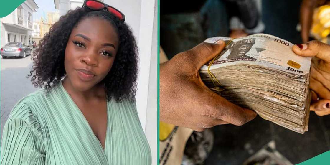 Lady shares information about salary in the UK. Lady shares information about salary in the UK.