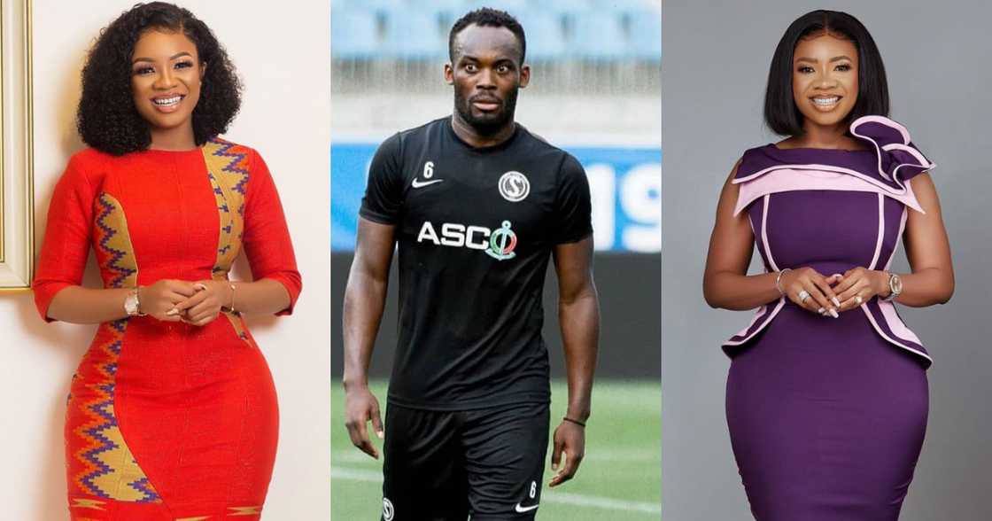 Michael Essien: Photo of Footballer with Serwaa Amihere Surfaces on the Internet
