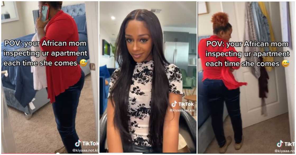 Photo of a TikToker and her African mum Photo of a TikToker and her African mum