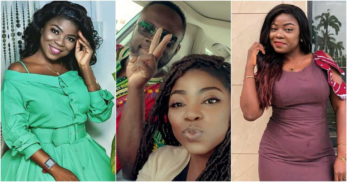 Vim Lady: UTV and Peace FM Afia Pokuaa flaunts her husband in new photo Vim Lady: UTV and Peace FM Afia Pokuaa flaunts her husband in new photo