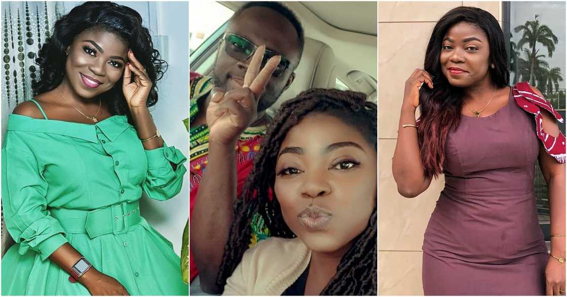 Vim Lady: UTV and Peace FM Afia Pokuaa flaunts her husband in new photo