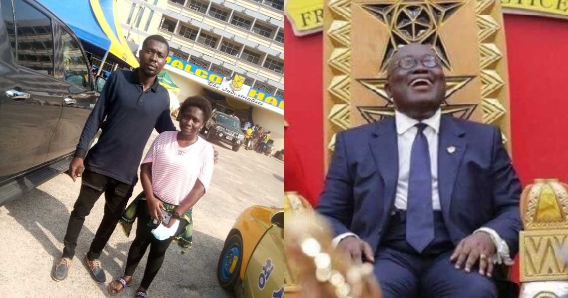 Because of free SHS, I've saved money to send my cousin to university - Man thanks Nana