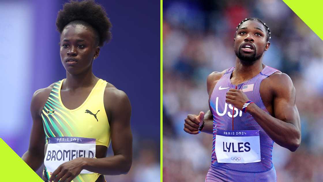 Junelle Bromfield and Noah Lyles have been a couple for the last two years