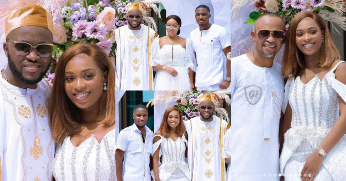Ken Osei and wife pose with his brothers as Fadda Dickson drops 10 photos from their 1st anniversary Ken Osei and wife pose with his brothers as Fadda Dickson drops 10 photos from their 1st anniversary