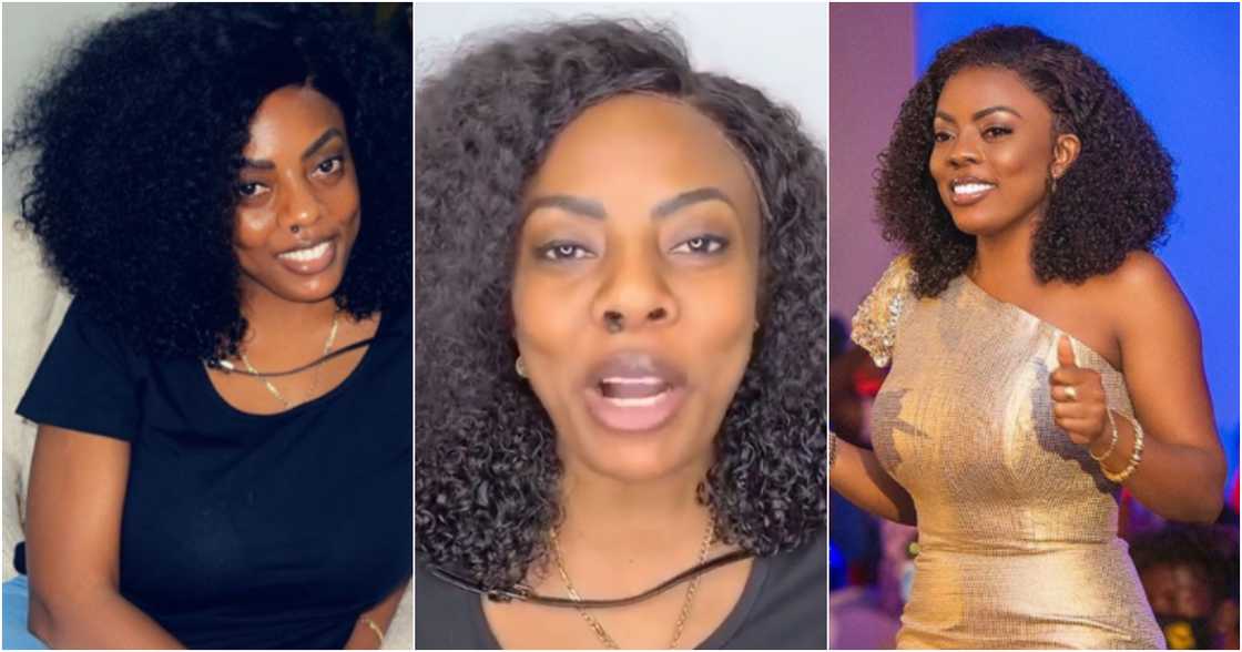 Nana Aba Anamoah flaunts her natural face in no-makeup video and photo Nana Aba Anamoah flaunts her natural face in no-makeup video and photo