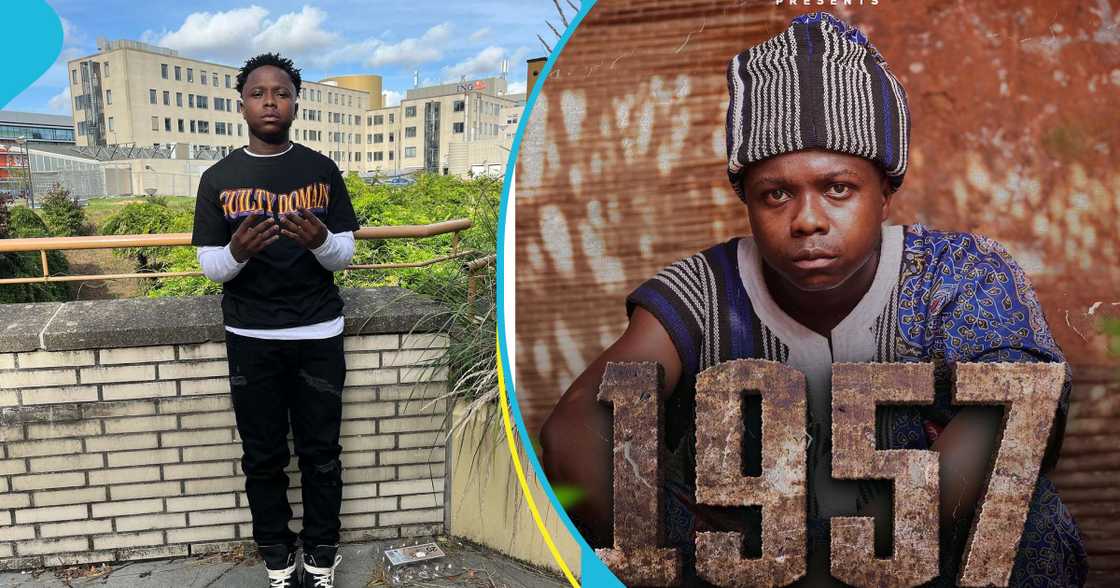 Kyekyeku: GH Comedian Drops Trailer For His Upcoming Movie 1957, Fans Praise Movie's Excellence