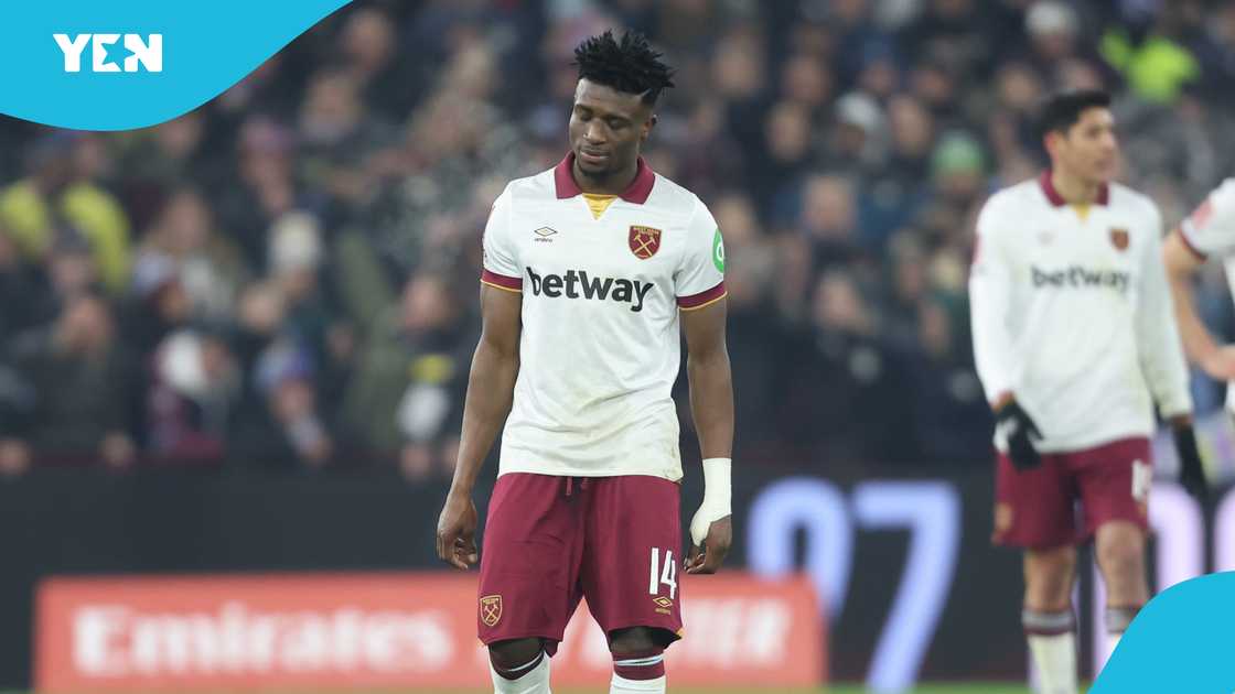 Mohammed Kudus and his West Ham teammates suffered their third defeat in a row despite the change of guard in the dugout.