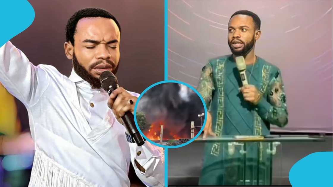 Avenor fire, Prophet Roja prophecy, Accra fire outbreak, North Industrial Area fire, Ghana news, firefighters in Accra, Prophet Roja video Avenor fire, Prophet Roja prophecy, Accra fire outbreak, North Industrial Area fire, Ghana news, firefighters in Accra, Prophet Roja video