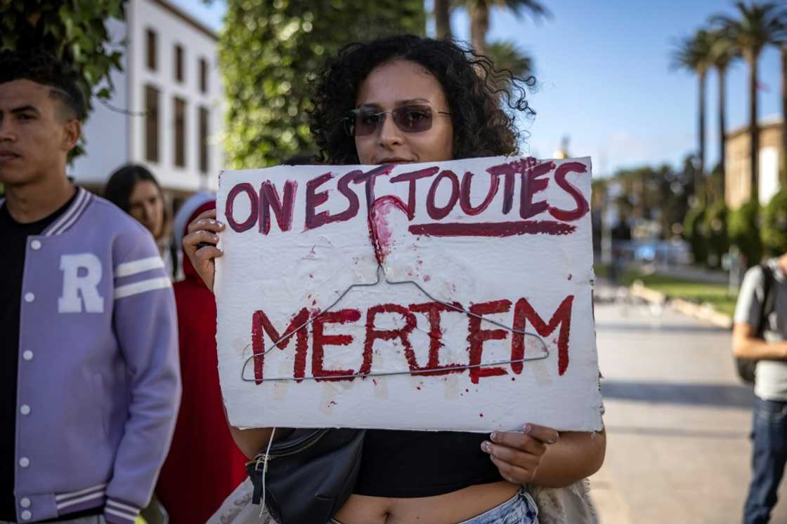 Activists at a September demonstration in Morocco call for abortion rights reform after a 14-year-old girl died following a clandestine abortion Activists at a September demonstration in Morocco call for abortion rights reform after a 14-year-old girl died following a clandestine abortion