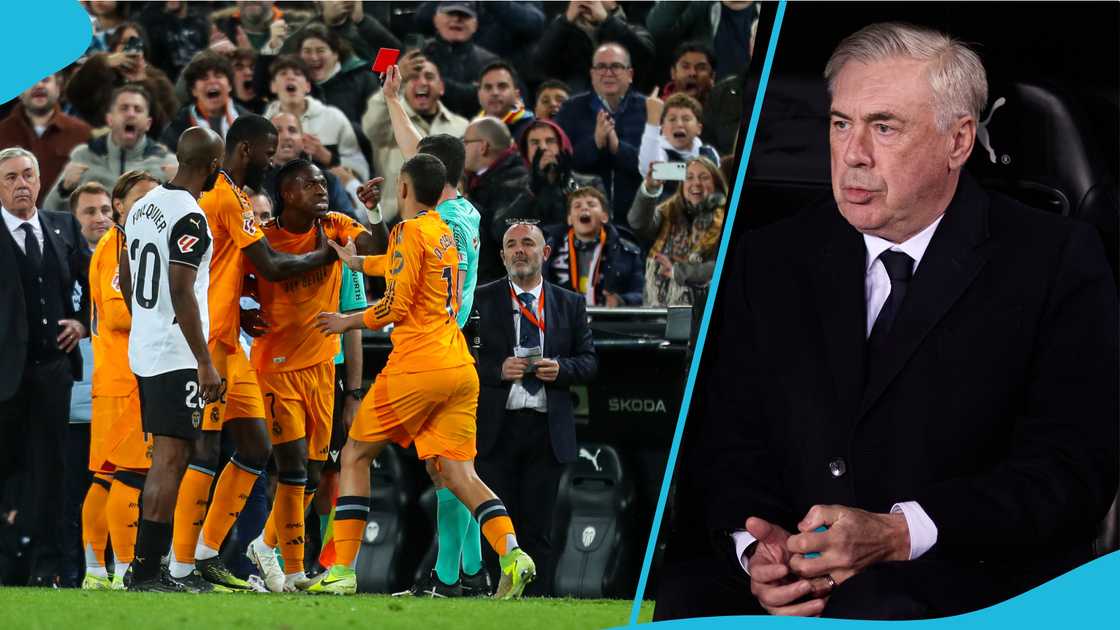 Real Madrid fans bash Ancelotti to stop 'Supporting childish behaviour' from Vinicius Junior