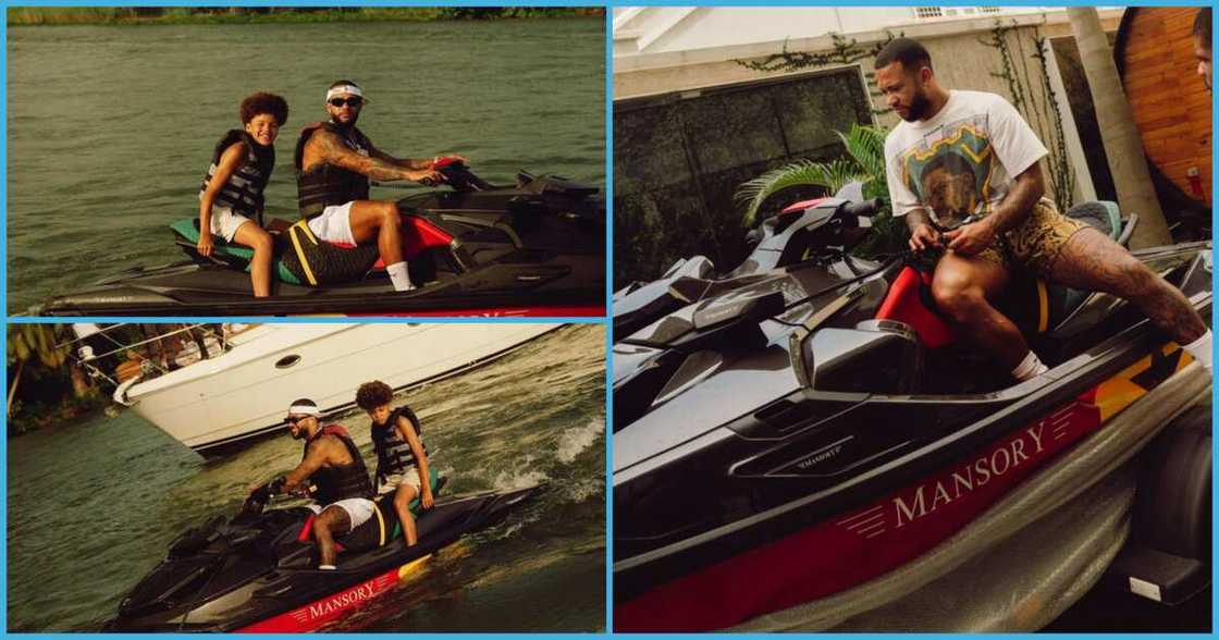Memphis Depay's Mansory jet ski Memphis Depay's Mansory jet ski