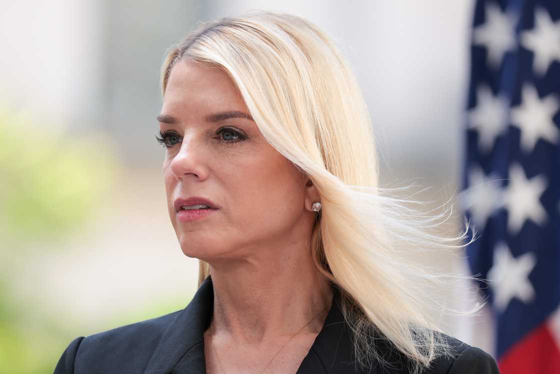 U.S. Attorney General Pam Bondi speaks during a press conference to announce the results of Operation Restore Justice. U.S. Attorney General Pam Bondi speaks during a press conference to announce the results of Operation Restore Justice.