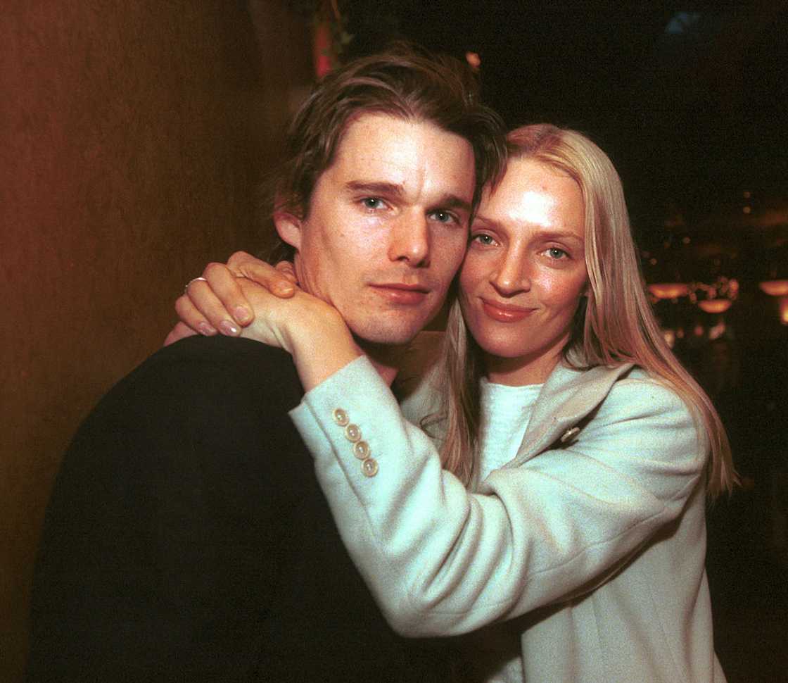 Ethan Hawke and Uma Thurman