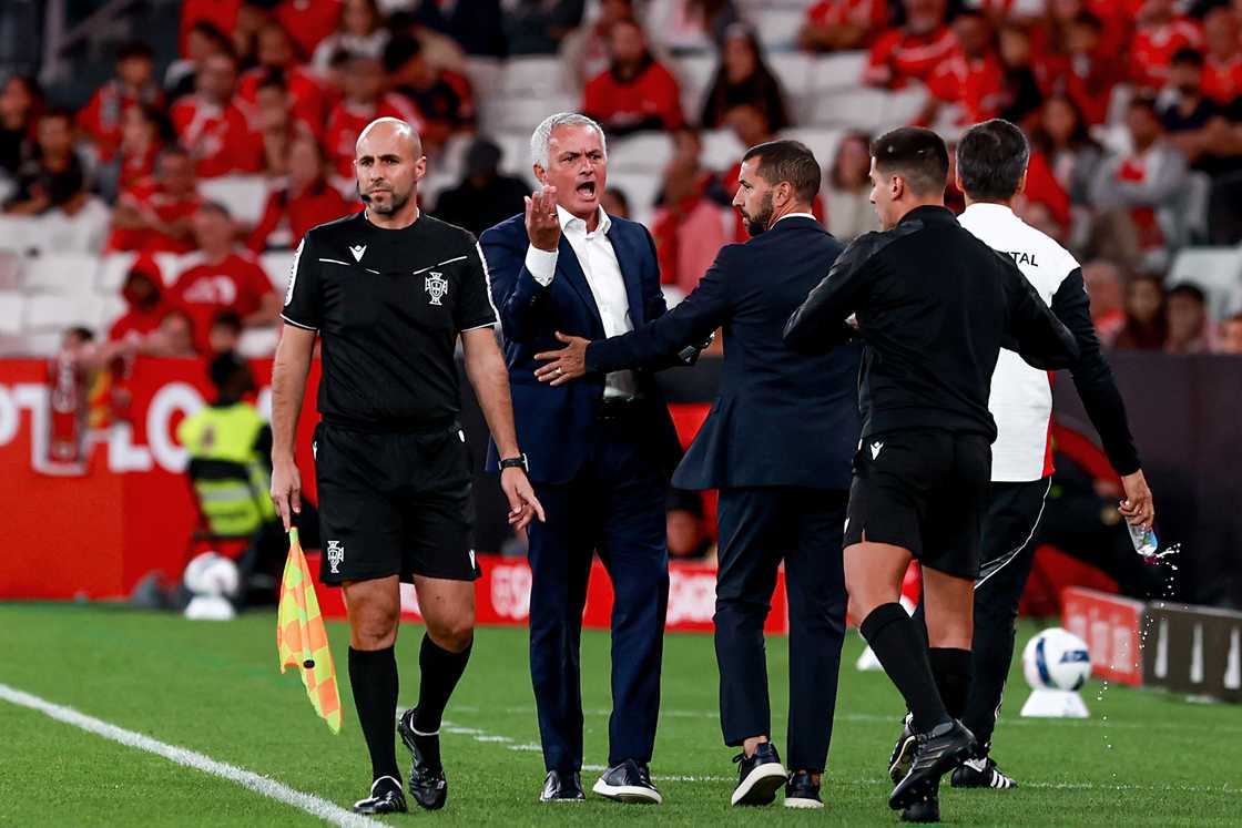 Mourinho blasts referee Portugal, Jose Mourinho controversy Benfica, Benfica Rio Ave highlights, Mourinho furious after draw, Portuguese league results, Jose Mourinho news today, Benfica football latest updates, Mourinho complains about referee