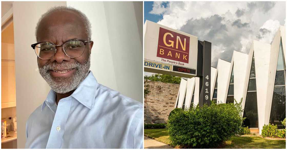 Prof. Nduom and his bank in the US Prof. Nduom and his bank in the US