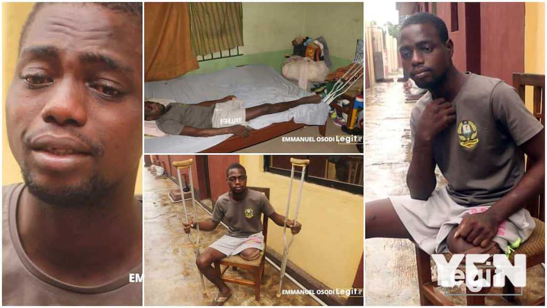 Olamide revealed he could not pay up his medical bill. Olamide revealed he could not pay up his medical bill.