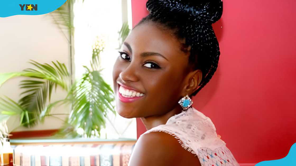 Gezelle Addae is smilling Gezelle Addae is smilling