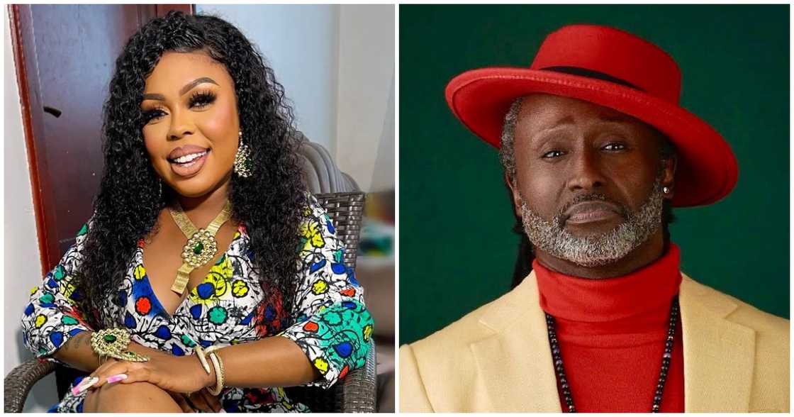 Afia Schwarzenegger and Reggie Rockstone Afia Schwarzenegger and Reggie Rockstone