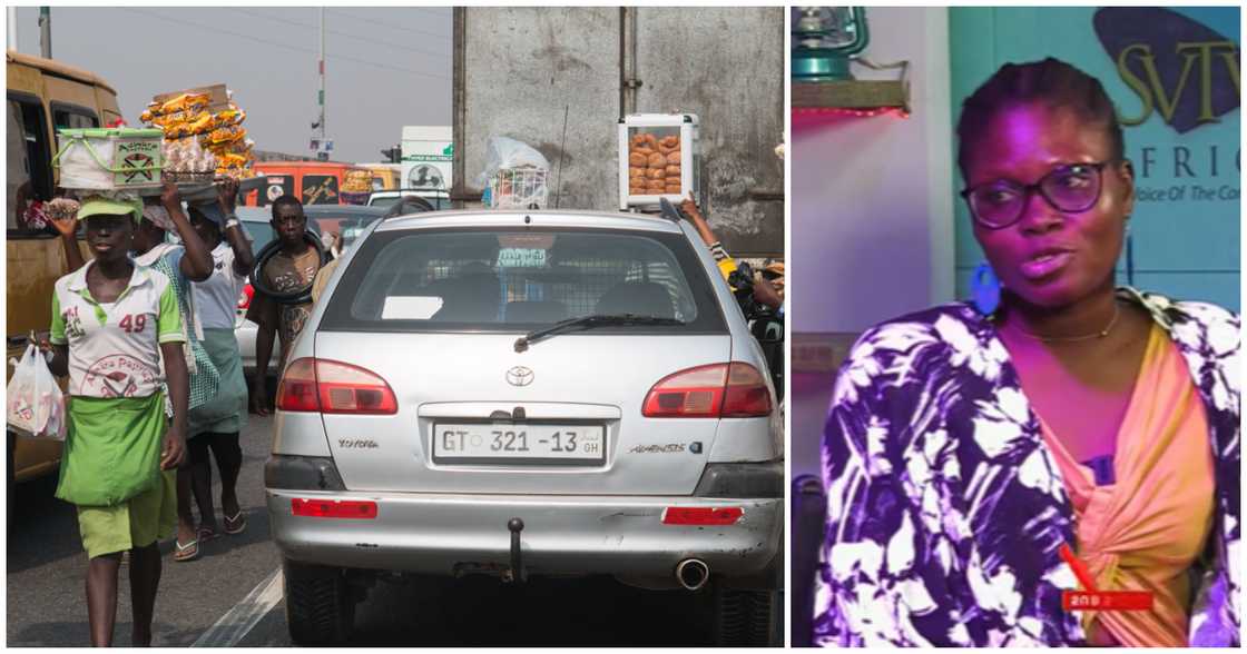 A young lady has opened up about resigning from her teaching job to sell on the street A young lady has opened up about resigning from her teaching job to sell on the street