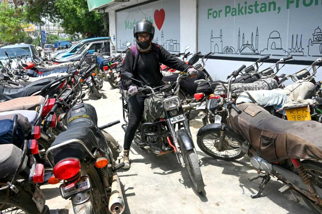 Sohail joined a local ride-hailing service at the start of the year, ferrying women around the city's dusty streets