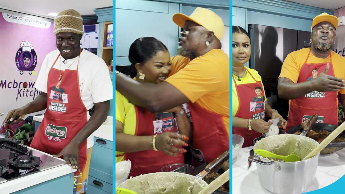 Ambitious Tilapia, Nana Ama McBrown, Bukom Banku, McBrown's Kitchen, Fake marriage announcement