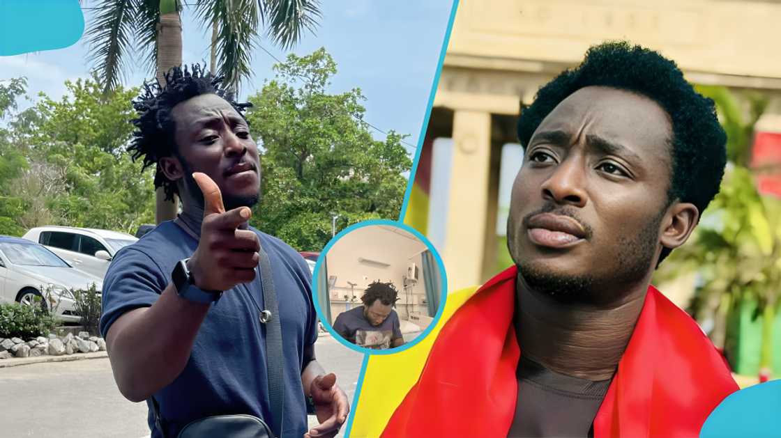 Ralph De FellowGhanaian, Ralph St Williams, John Mahama, President, Ghana, Sanitation, Accra, Hospital, Accident