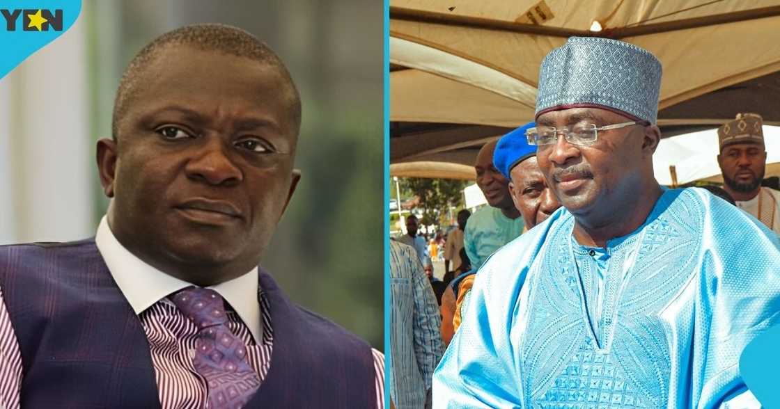 Bryan Acheampong, MP for Abetifi, Dr Mahamudu Bawumia, former Vice President, NPP flagbearer race. Bryan Acheampong, MP for Abetifi, Dr Mahamudu Bawumia, former Vice President, NPP flagbearer race.