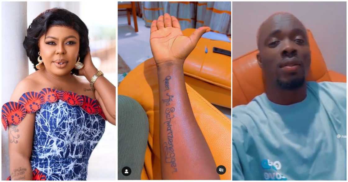 Afia Schwarzenegger and a die hard fan Afia Schwarzenegger and a die hard fan