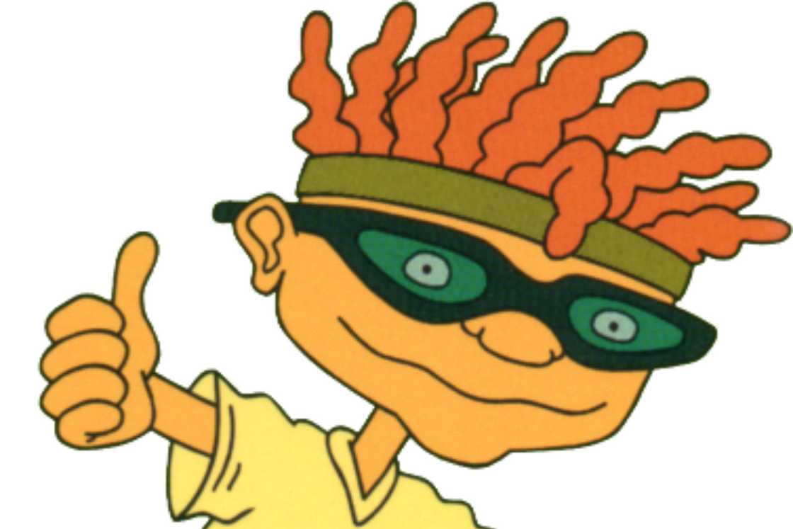 Otto Rocket is posing against a white background Otto Rocket is posing against a white background