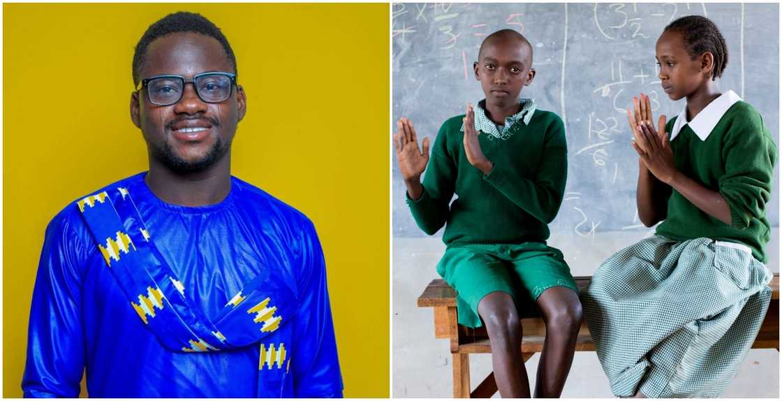 Albert Abdul-Rashid living with deafness unduly mocked for writing incorrectly Albert Abdul-Rashid living with deafness unduly mocked for writing incorrectly