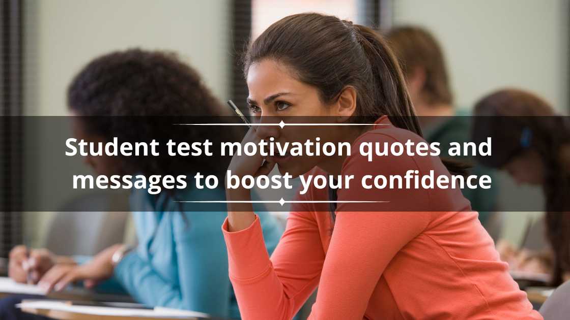 Student test motivation quotes