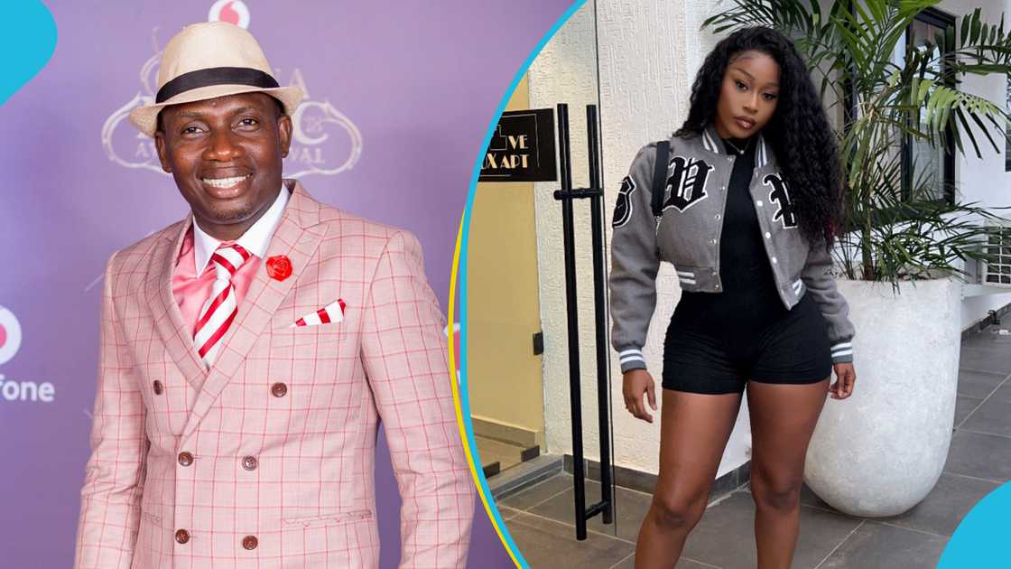 Counselor Lutterodt, Efia Odo, Counselor Lutterodt and Efia Odo, Efia Odo's dressing, social media personality, Ghanaian celebrities Counselor Lutterodt, Efia Odo, Counselor Lutterodt and Efia Odo, Efia Odo's dressing, social media personality, Ghanaian celebrities