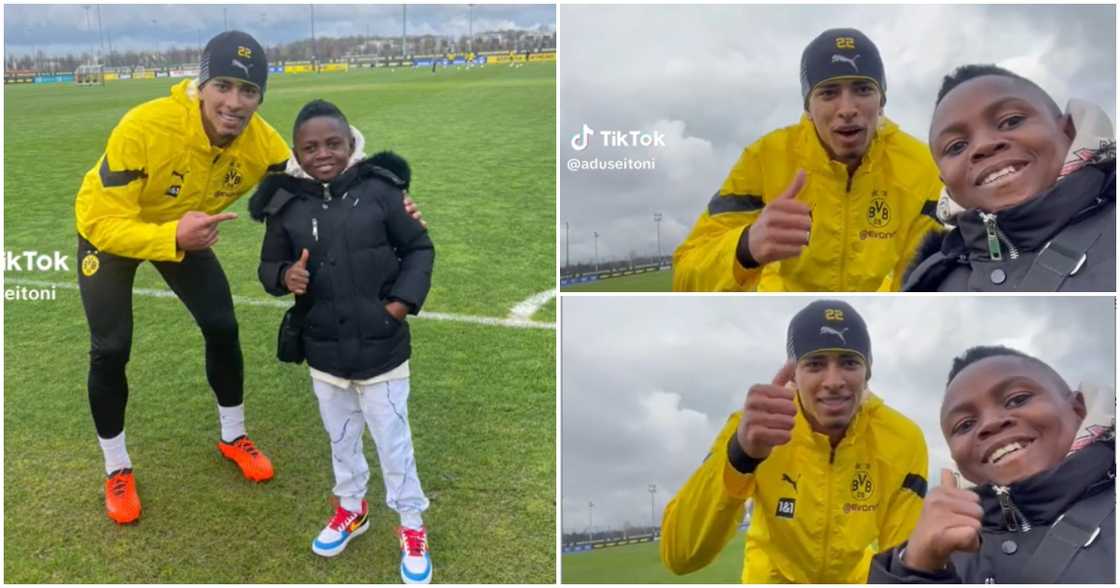 Yaw Dabo Meets Jude Bellingham Yaw Dabo Meets Jude Bellingham