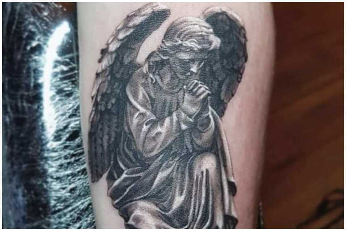 Guardian angel tattoo Guardian angel tattoo