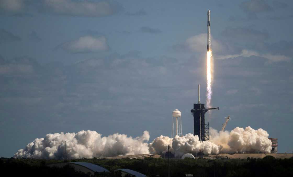 One of SpaceX's Falcon 9 rockets, which the European Space will use to launch two missions