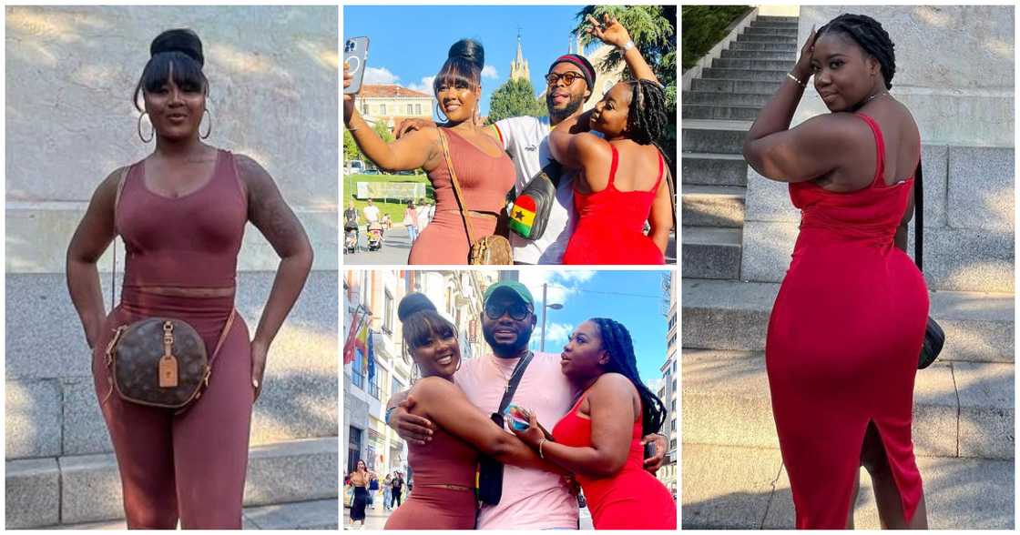 Salma Mumin, Shugatiti, Prince David Osei, Kalybos: Photos of the Ghanaian Stars Chilling in Spain Salma Mumin, Shugatiti, Prince David Osei, Kalybos: Photos of the Ghanaian Stars Chilling in Spain