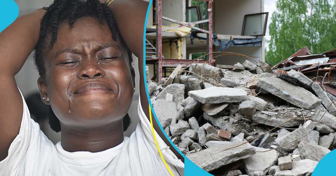 Carpenter Dies In Ashaiman As Building Collapses On Him, 4 Others Hospitalised Carpenter Dies In Ashaiman As Building Collapses On Him, 4 Others Hospitalised