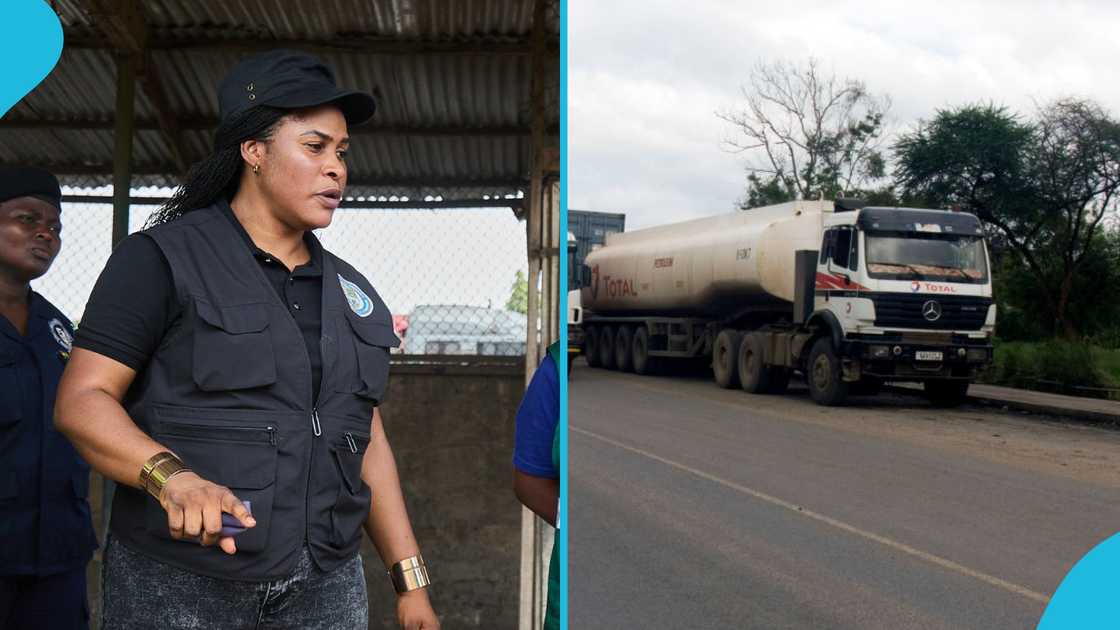 Ebi Bright Showcases Linguistic Prowess, Warns Burkina Truck Drivers in French Over Deadly Parking