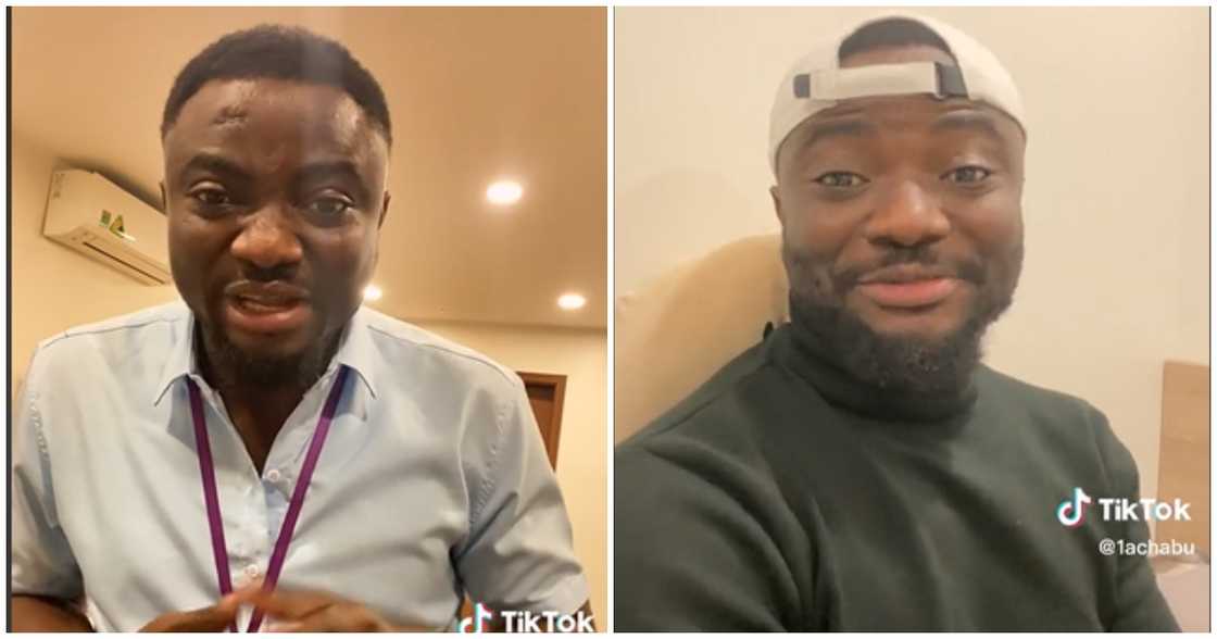 Photo of a Ghanaian man abroad Photo of a Ghanaian man abroad