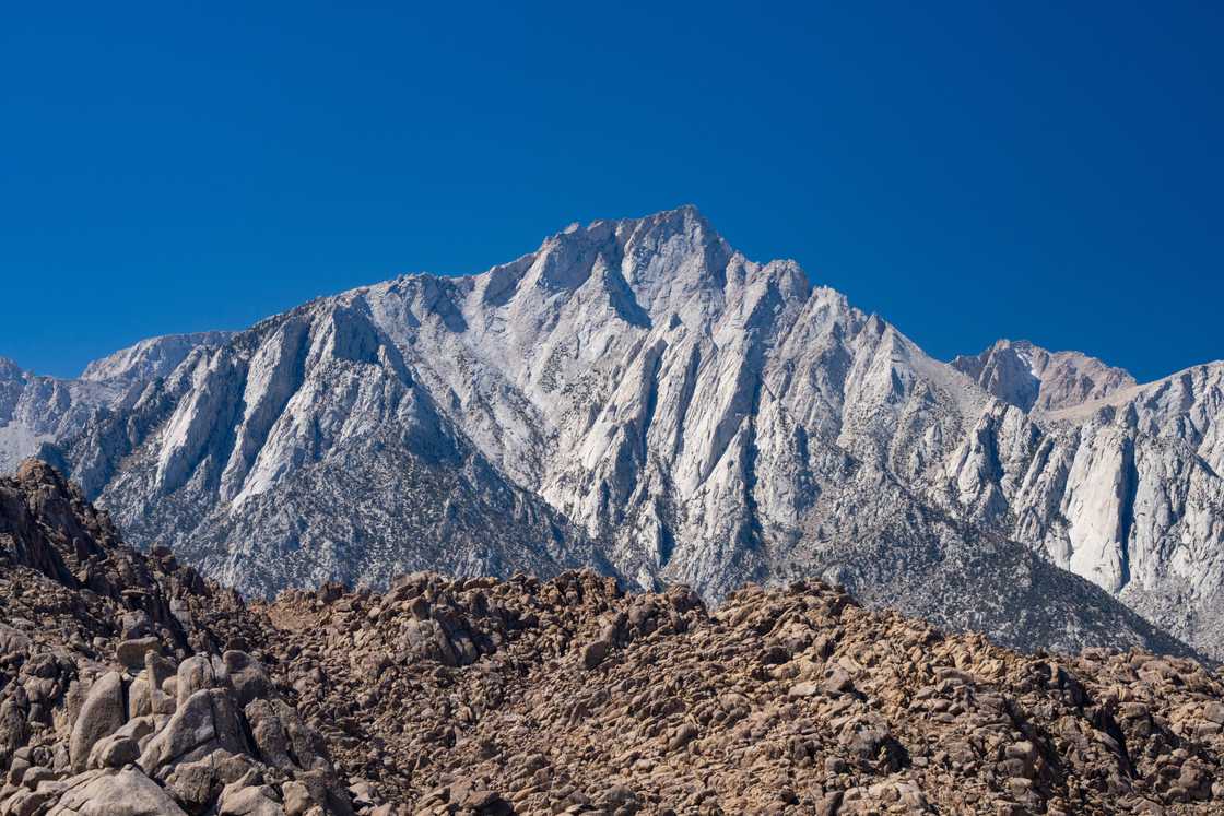 General views of Mount Whitney. General views of Mount Whitney.