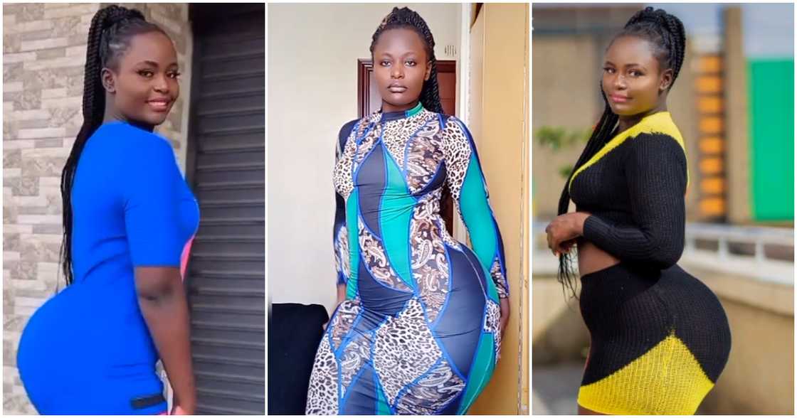 Angel Gesare shows off her dance moves. Angel Gesare shows off her dance moves.