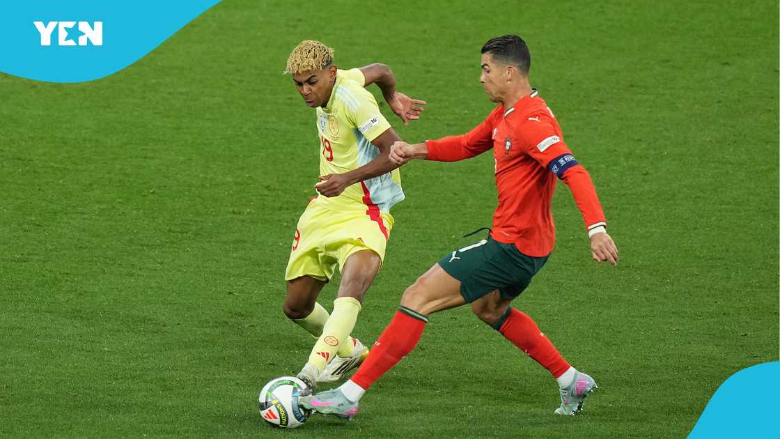 Lamine Yamal, Cristiano Ronaldo, UEFA Nations League Lamine Yamal, Cristiano Ronaldo, UEFA Nations League